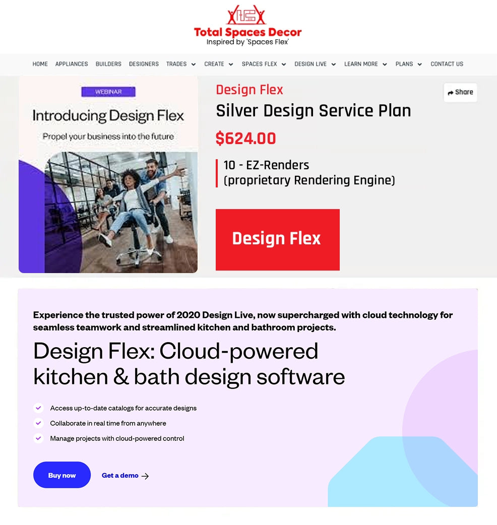 Design Flex 'Silver' Service Plan