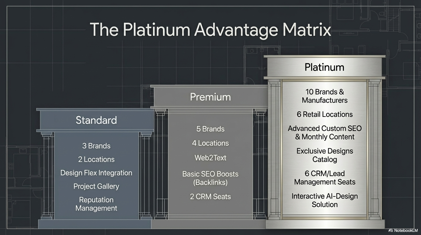 E3. Web Flex for Kitchen & Bath Businesses 'Platinum'