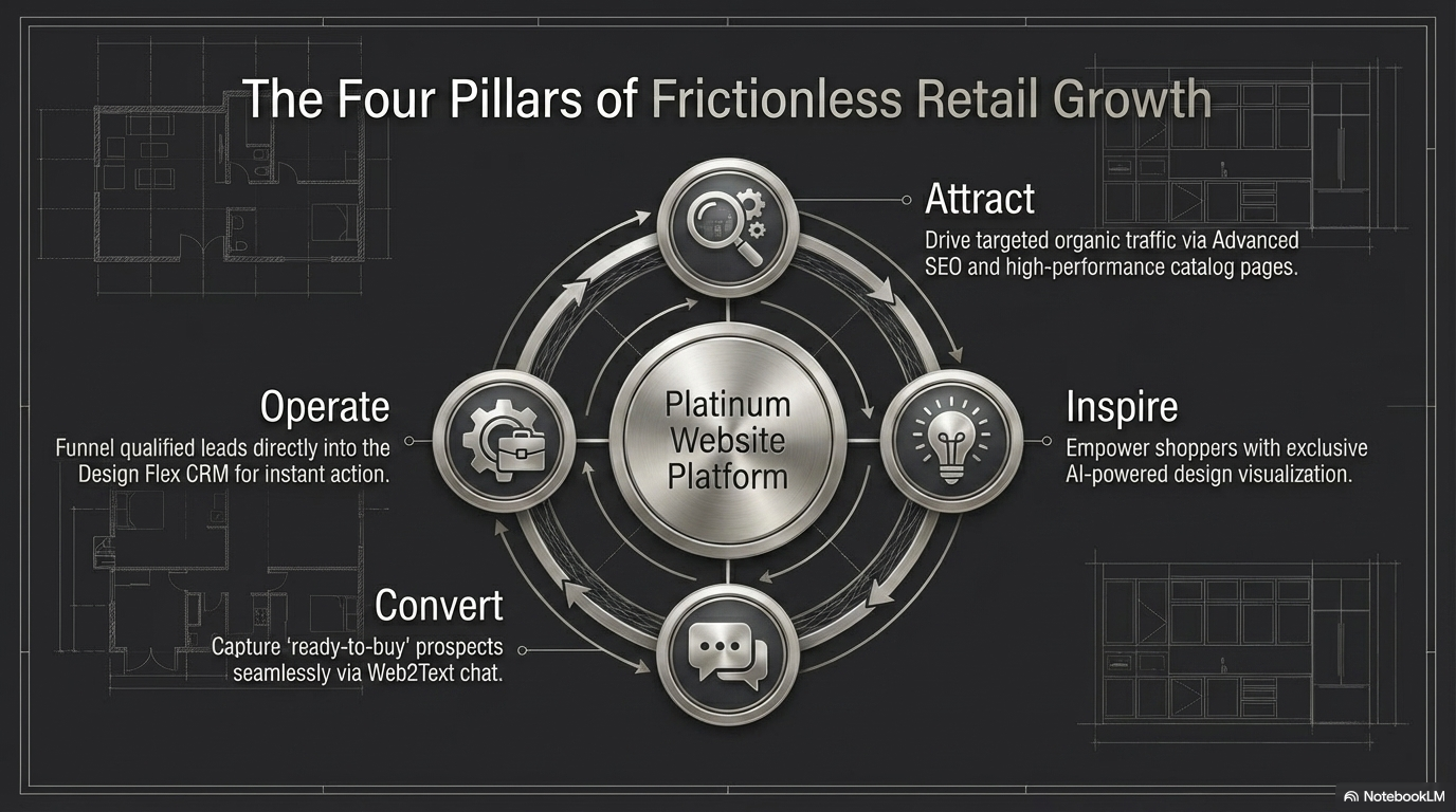 E3. Web Flex for Kitchen & Bath Businesses 'Platinum'