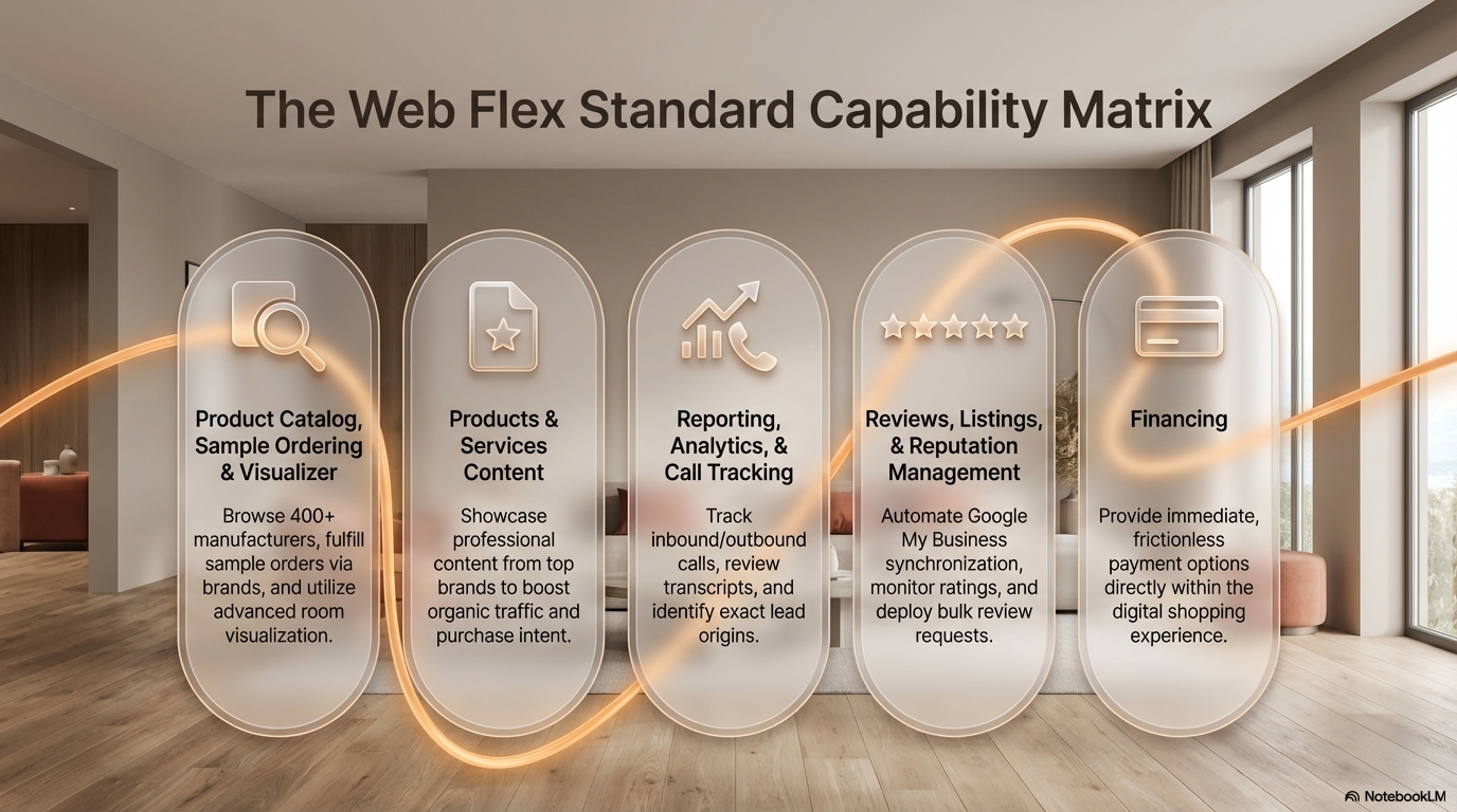 F1. Web Flex for Flooring Businesses 'Standard'