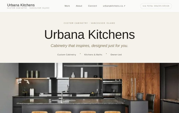 Sample Branded profile: Urbana Kitchens